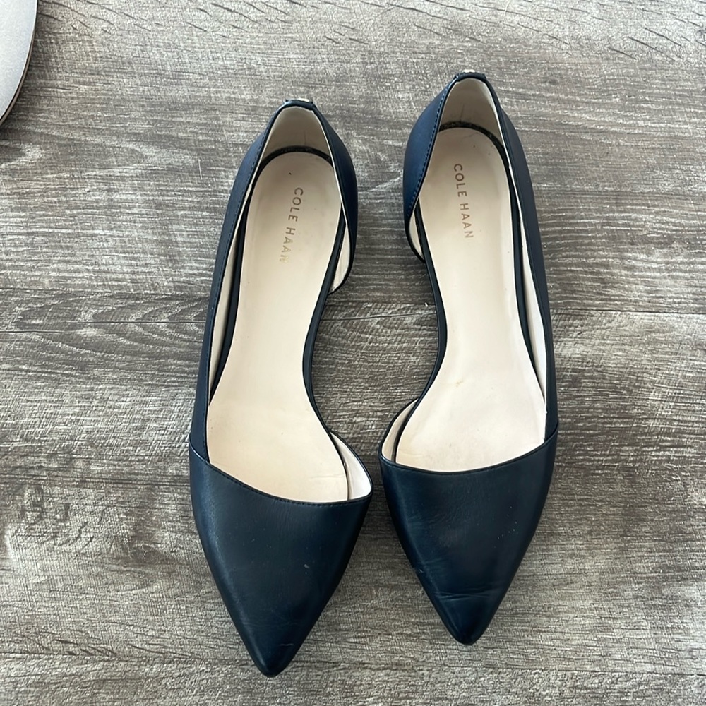 Cole haan 9 black flats